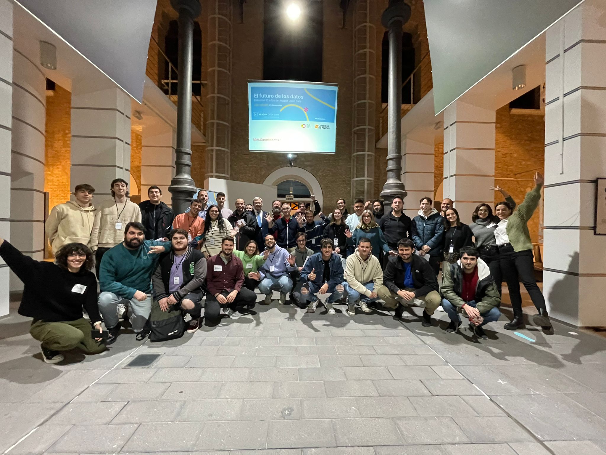 Participantes del Datathon de Aragón  Open Data , 25 de noviembre de 2022